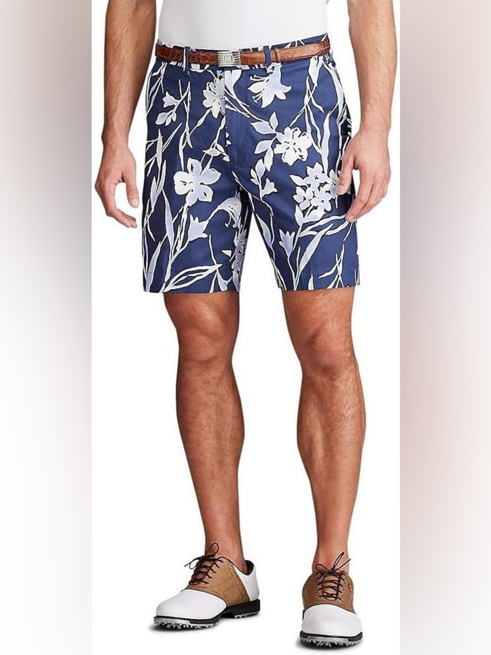 Polo Ralph Lauren Golf Men's Floral Print Classic Fit Stretch Shorts Size 38
